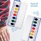 Watercolor Paint Set for Kids - Pack of 24 Water Coloring Set with 8 Washable Colors & Paintbrush - Arts & Craft Supply
